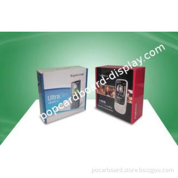 Retail Paper Packaging Boxes for Cellphone , Electronic Pro